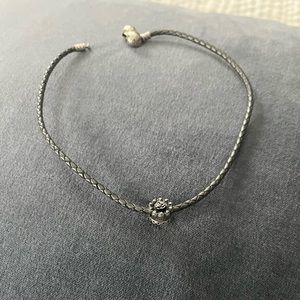 Pandora birthday charm. Happy on one side of the cake and Birthday on the other.